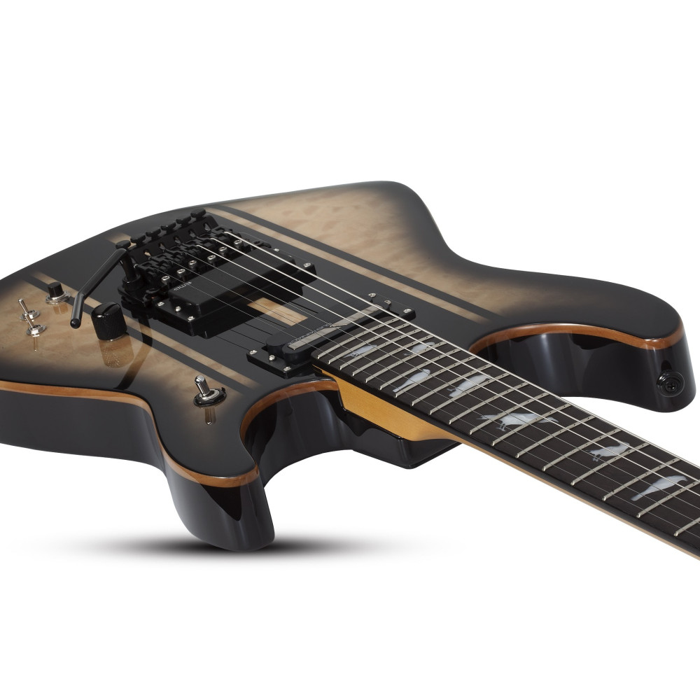 Schecter DJ Ashba Natural Black Burst