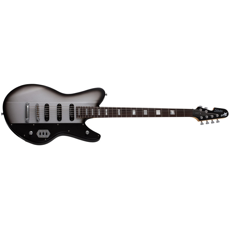 Schecter Robert Smith UltraCure VI Silver Burst Pearl (SVBP)
