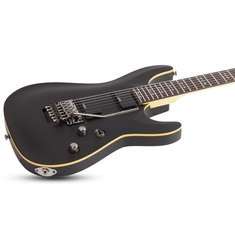 Schecter Demon-6 FR Aged Black Satin