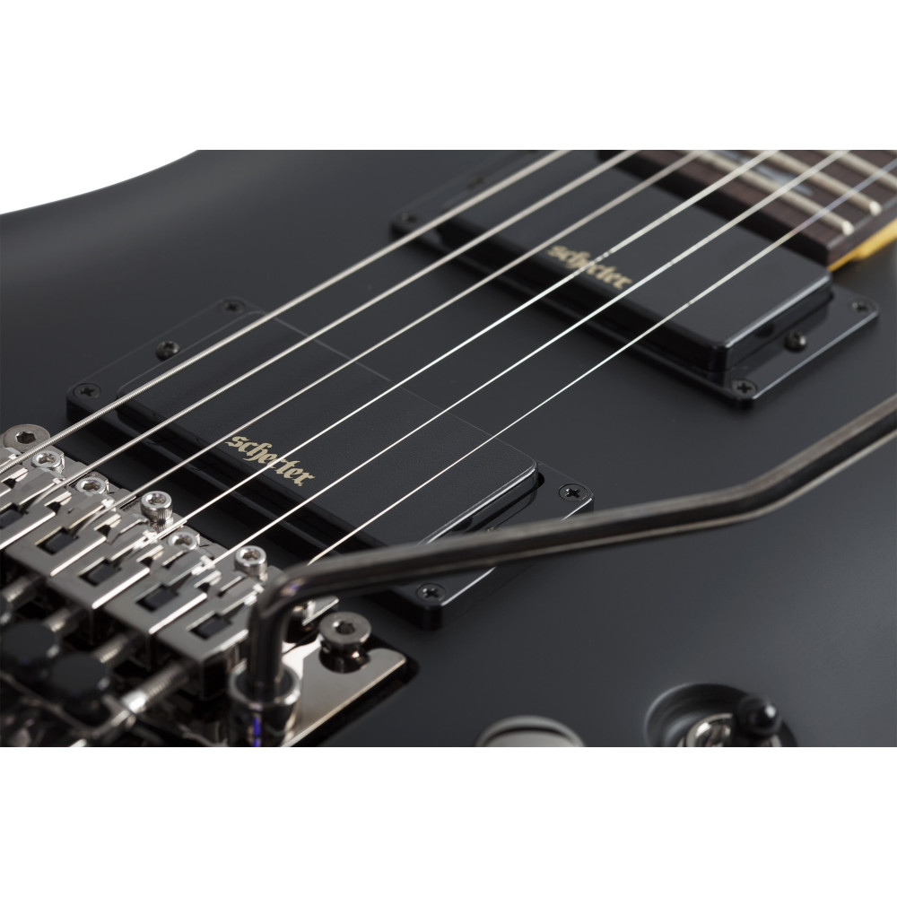 Schecter Demon-6 FR Aged Black Satin
