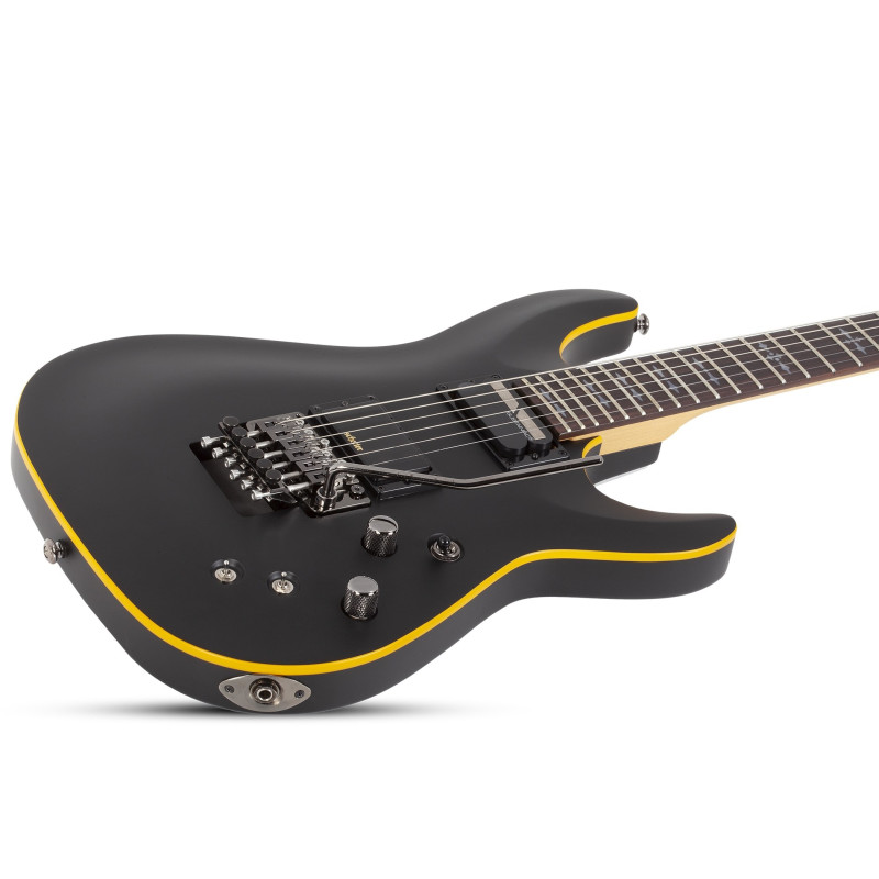 Schecter Demon-6 FR-S Aged Black Satin