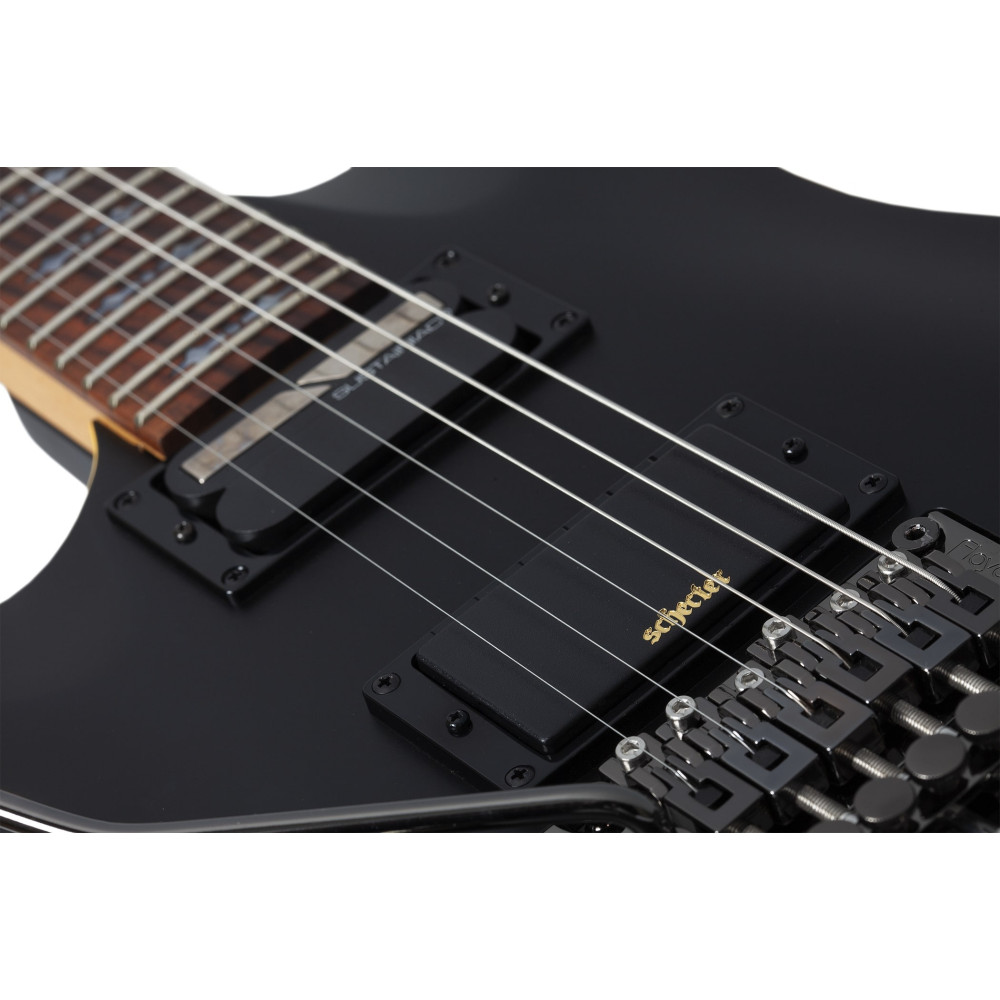 Schecter Demon-6 FR-S LH Aged Black Satin