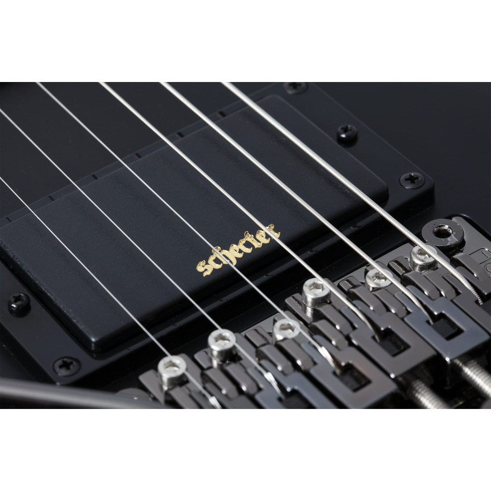 Schecter Demon-6 FR-S LH Aged Black Satin