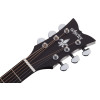 Schecter SCH.3716 Deluxe Acoustic Guitar Satin See Thru Black