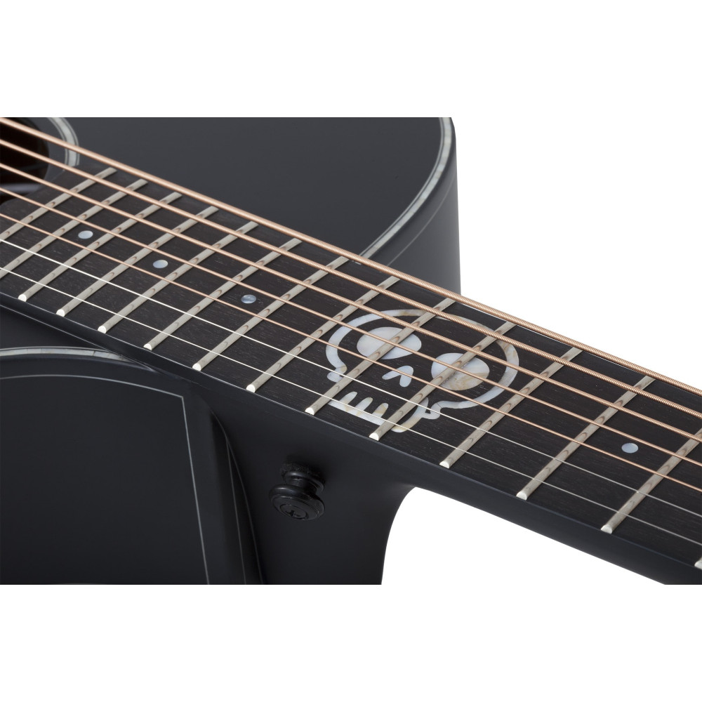 Schecter Regulo Caro-7 Acoustic Satin Black
