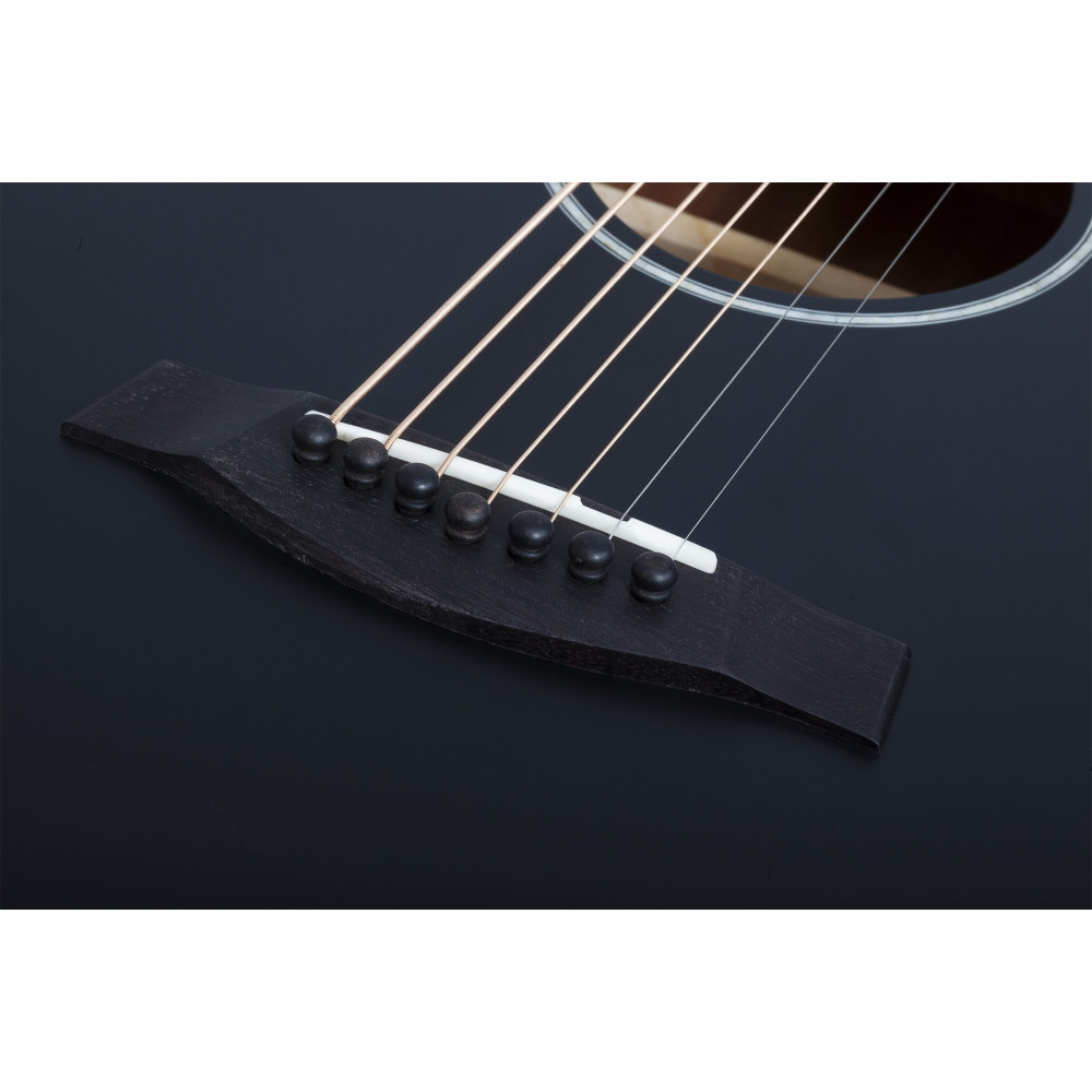 Schecter Regulo Caro-7 Acoustic Satin Black