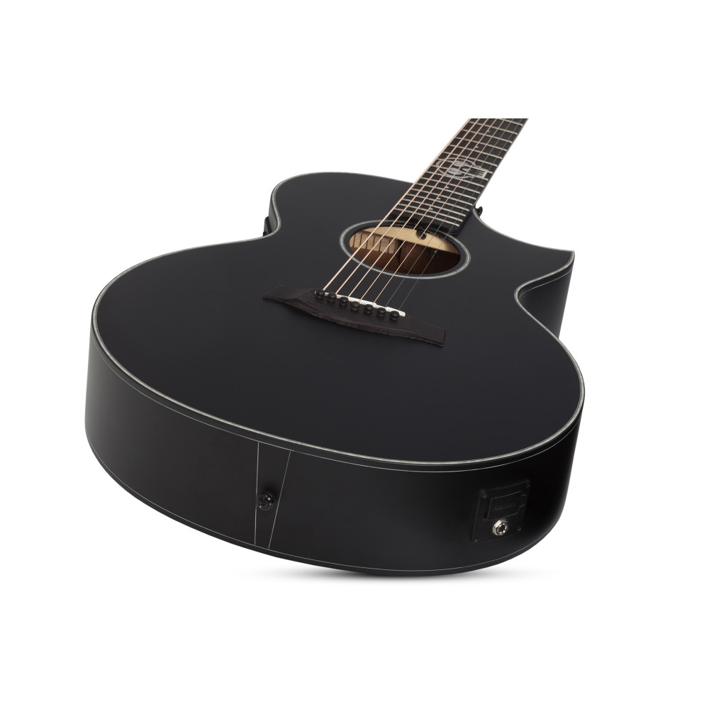Schecter Regulo Caro-7 Acoustic Satin Black