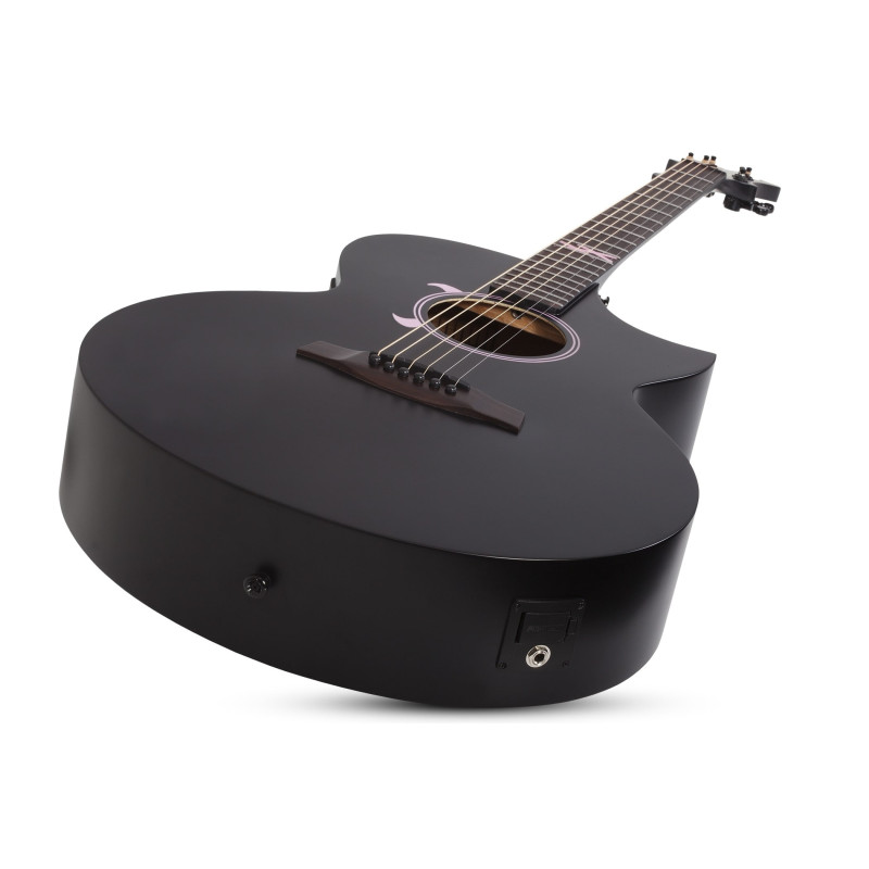 Schecter Machine Gun Kelly Acoustic Satin Black