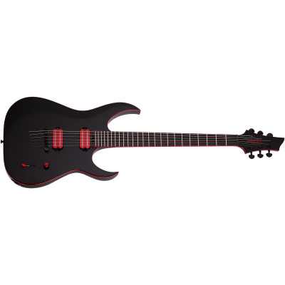 Schecter Sunset-6 Red Dawn Gloss Black