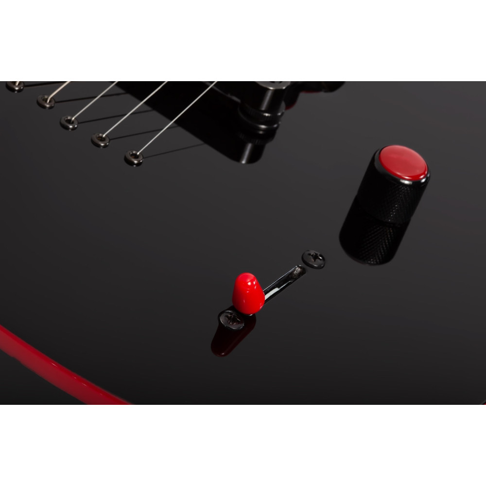 Schecter Sunset-7 Red Dawn Gloss Black