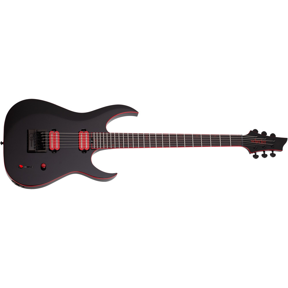 Schecter Sunset-6 ET Red Dawn Gloss Black