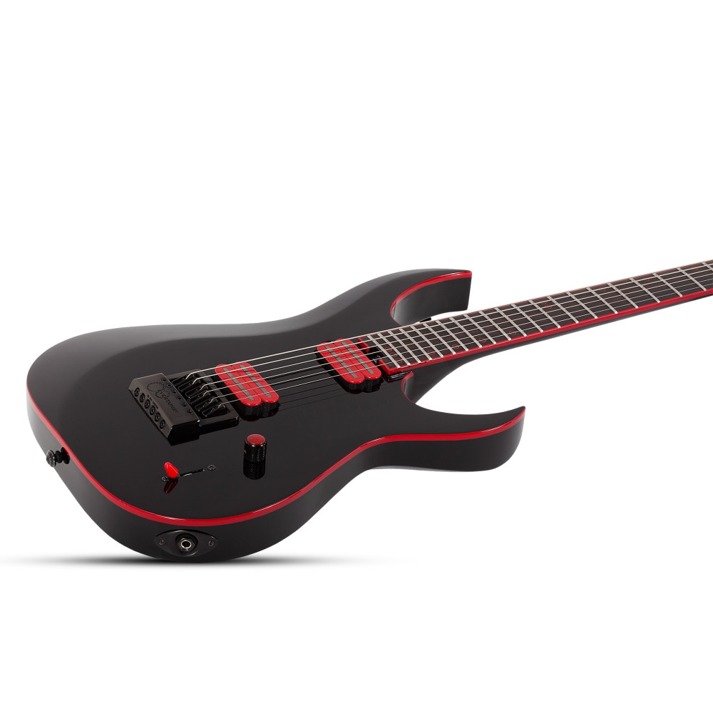 Schecter Sunset-6 ET Red Dawn Gloss Black