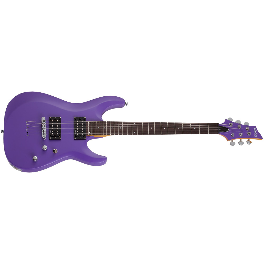 Schecter C-6 Deluxe Satin Purple