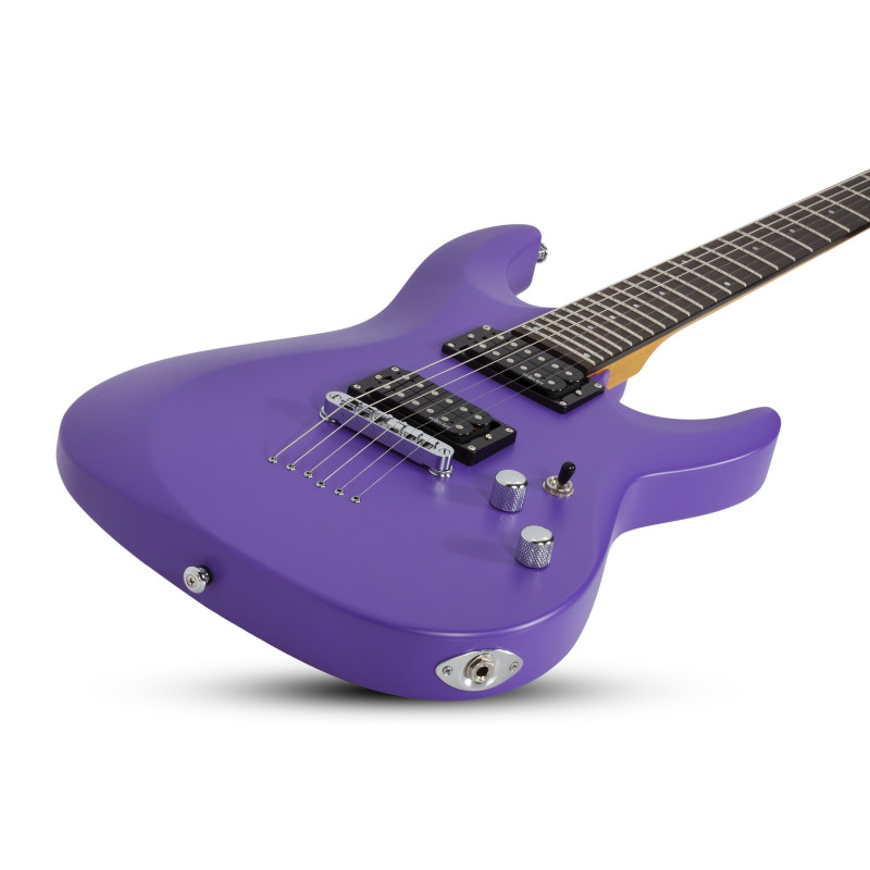 Schecter C-6 Deluxe Satin Purple