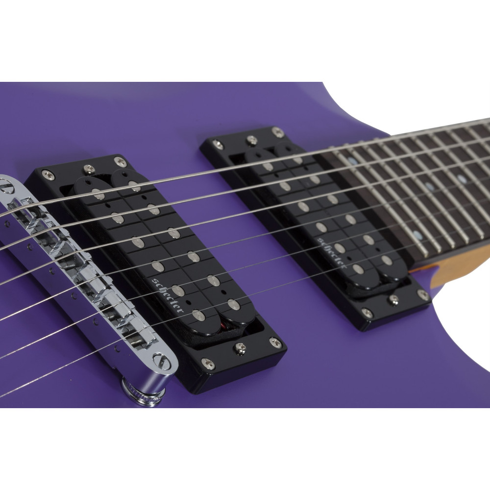Schecter C-6 Deluxe Satin Purple