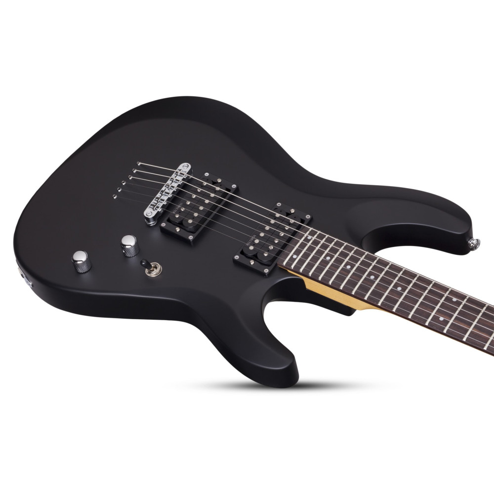 Schecter C-6 Deluxe Satin Black