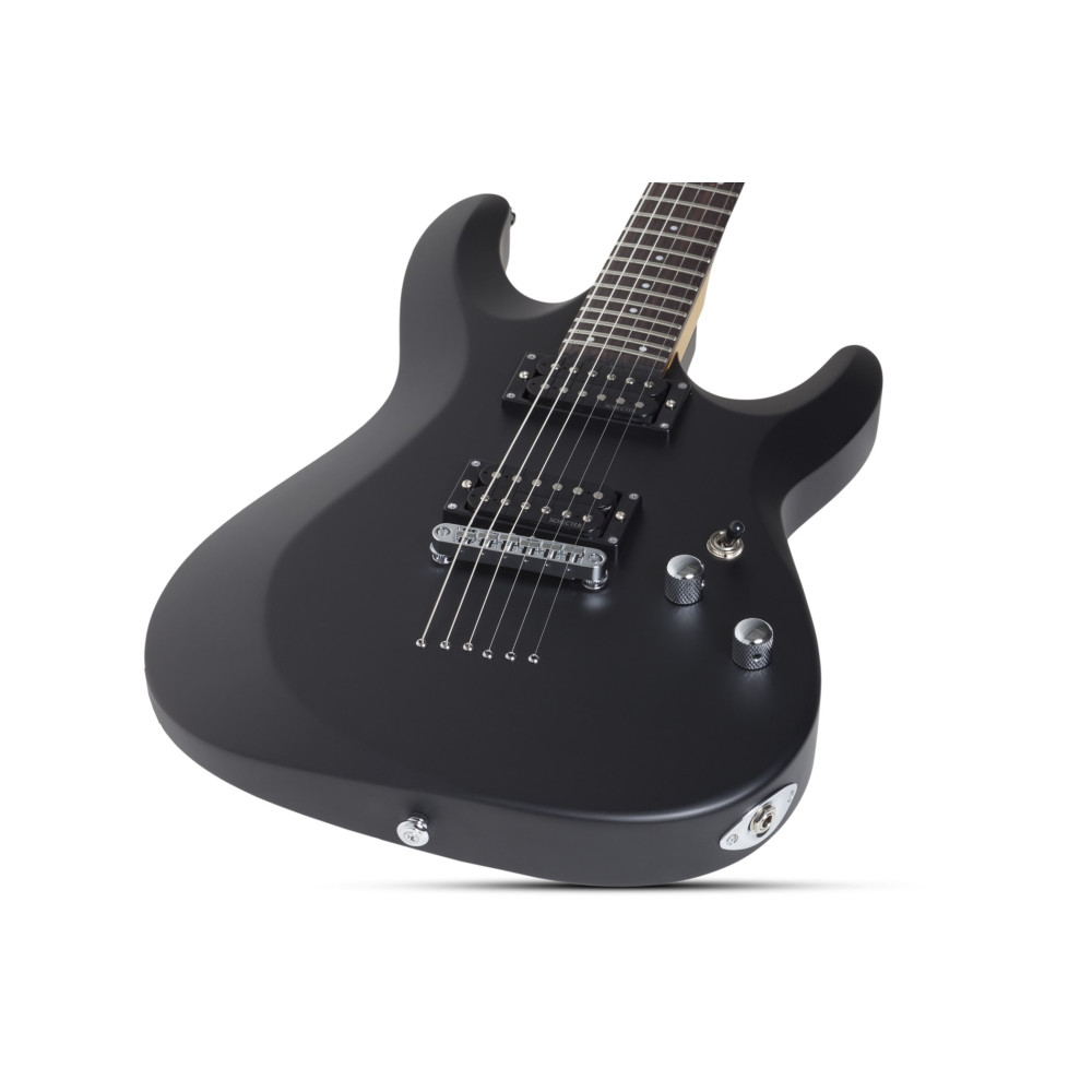 Schecter C-6 Deluxe Satin Black