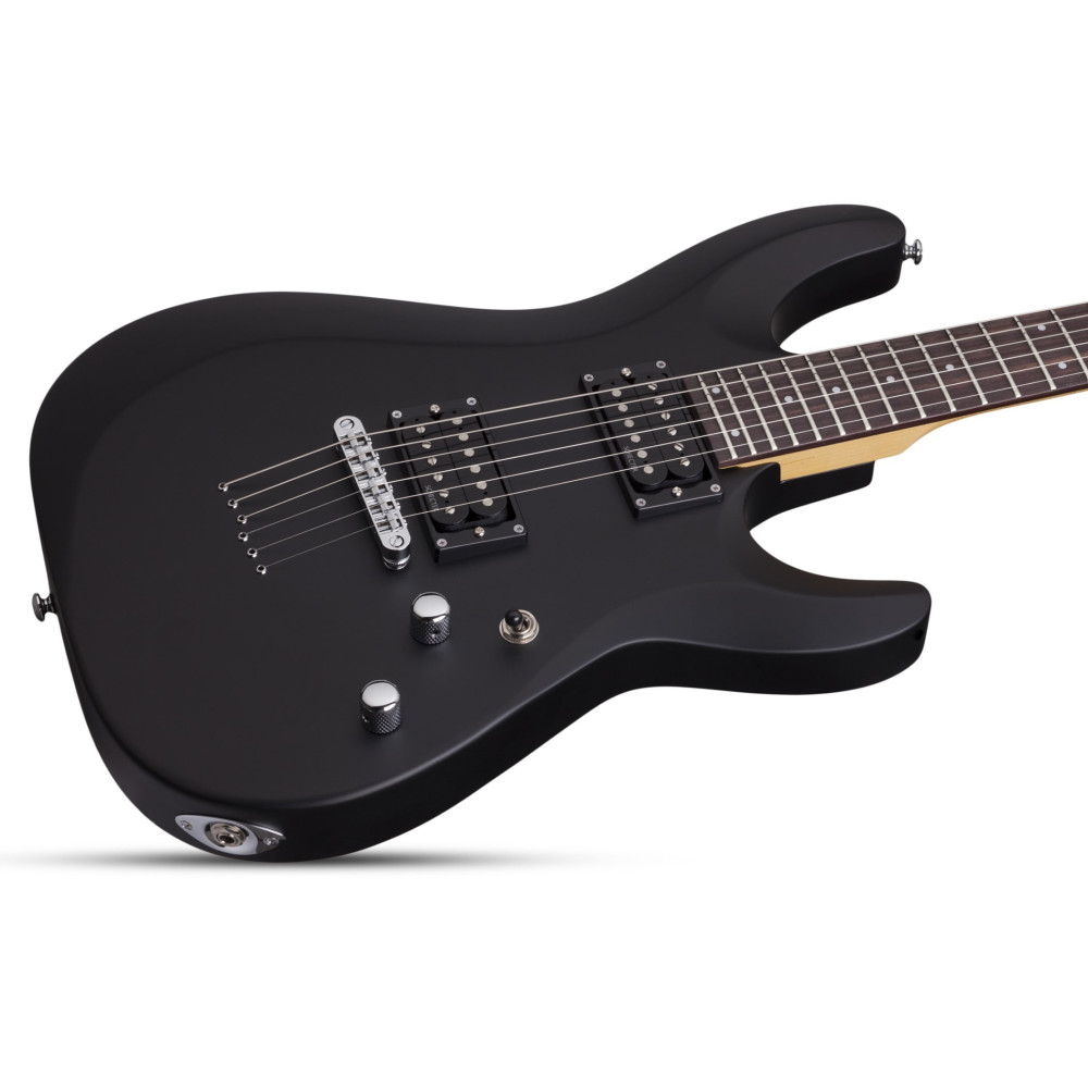 Schecter C-6 Deluxe Satin Black