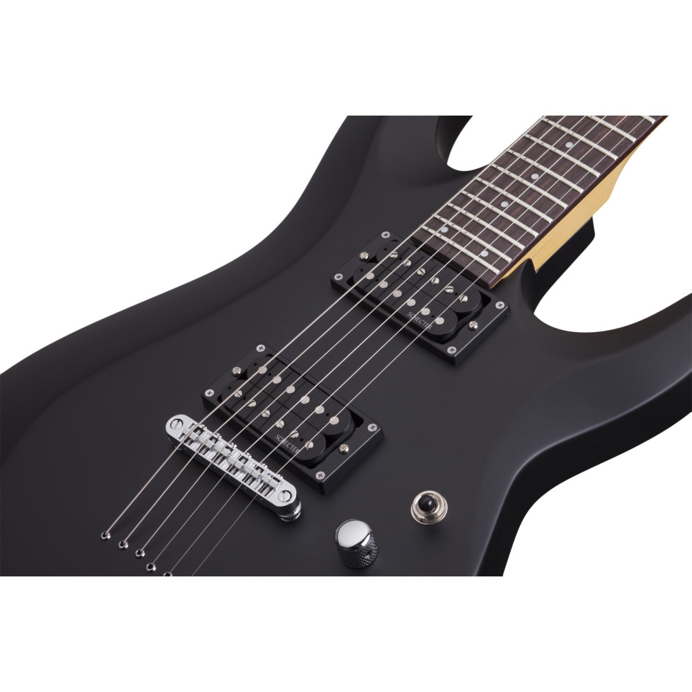 Schecter C-6 Deluxe Satin Black