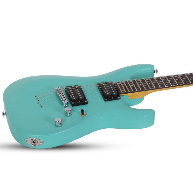 Schecter C-6 Deluxe Satin Metallic Light Blue