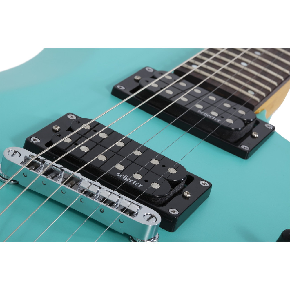 Schecter C-6 Deluxe Satin Metallic Light Blue