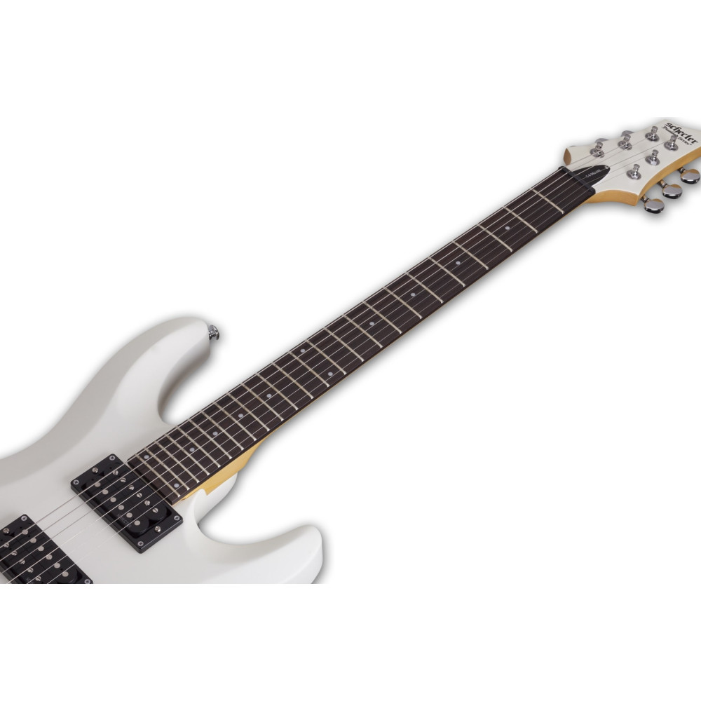 Schecter C-6 Deluxe Satin White