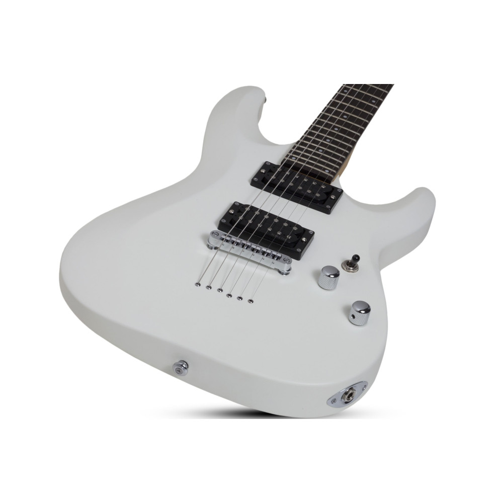 Schecter C-6 Deluxe Satin White