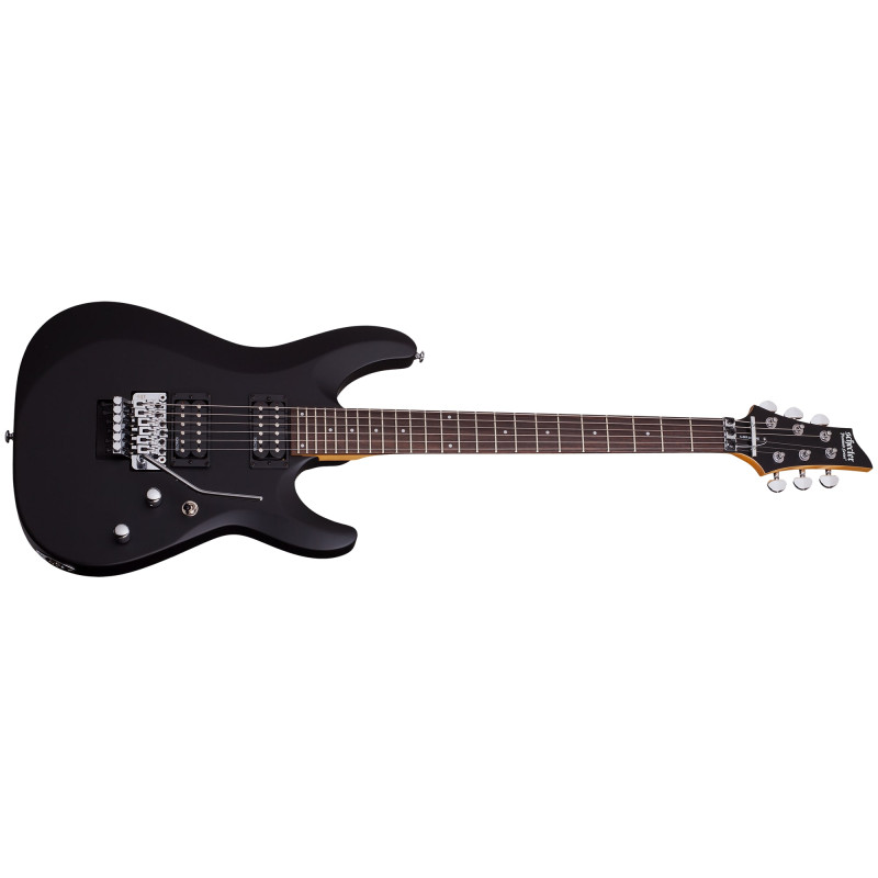 Schecter C-6 FR Deluxe Satin Black