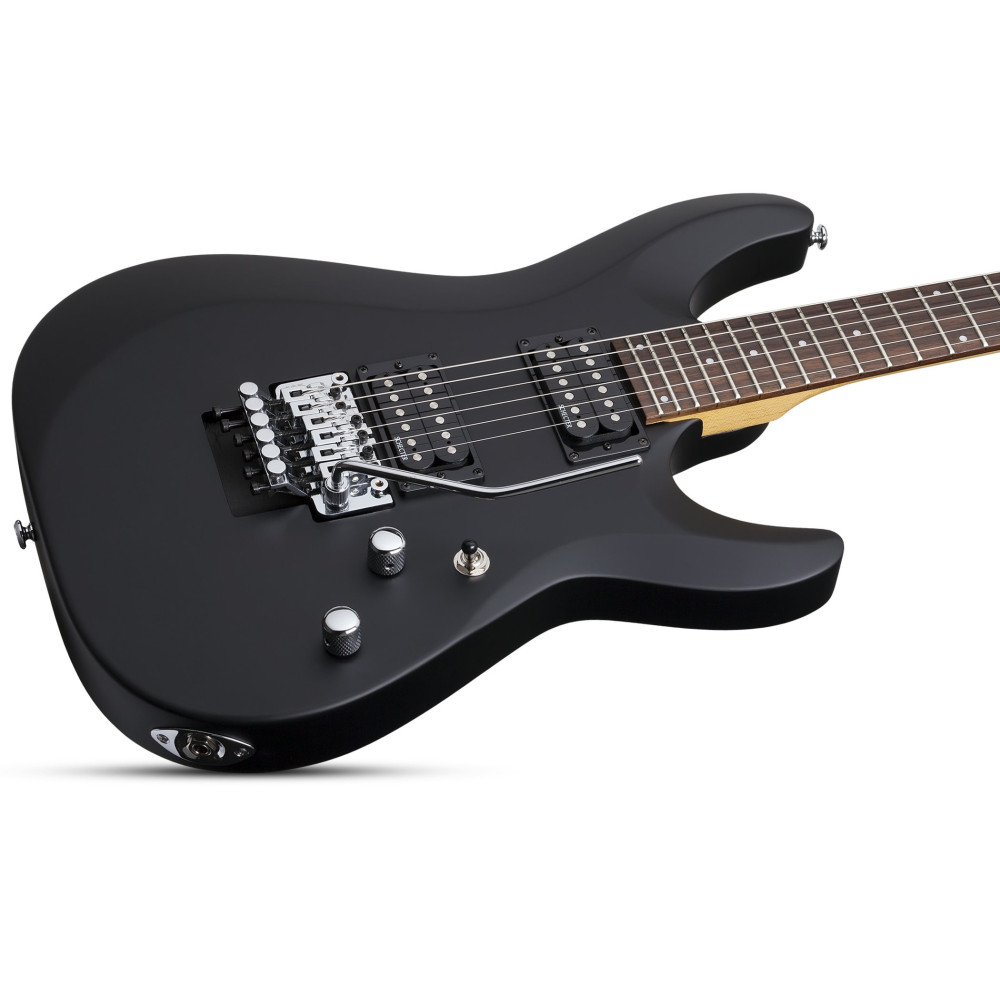 Schecter C-6 FR Deluxe Satin Black