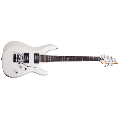 Schecter C-6 FR Deluxe Satin White