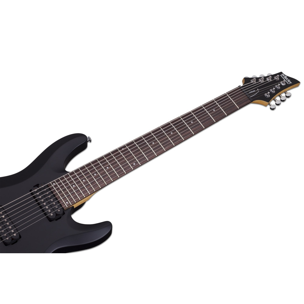 Schecter C-8 Deluxe Satin Black (SBK)
