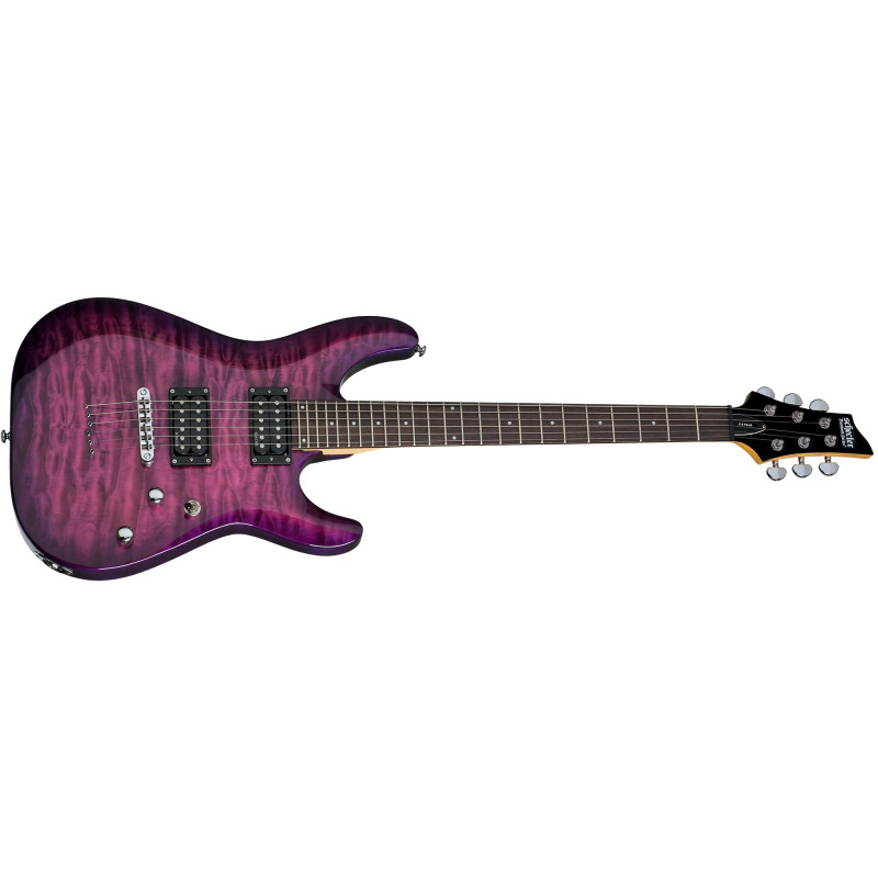 Schecter C-6 Plus Electric Magenta