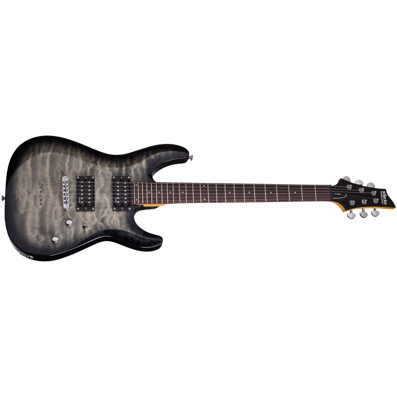 Schecter C-6 Plus Charcoal Burst