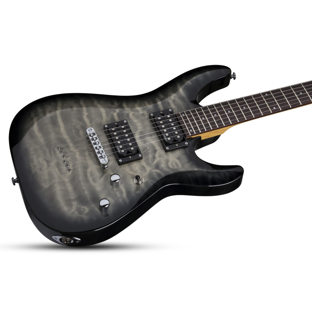 Schecter C-6 Plus Charcoal Burst