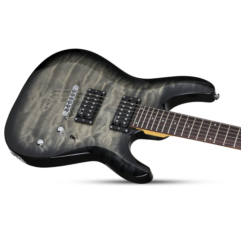 Schecter C-6 Plus Charcoal Burst