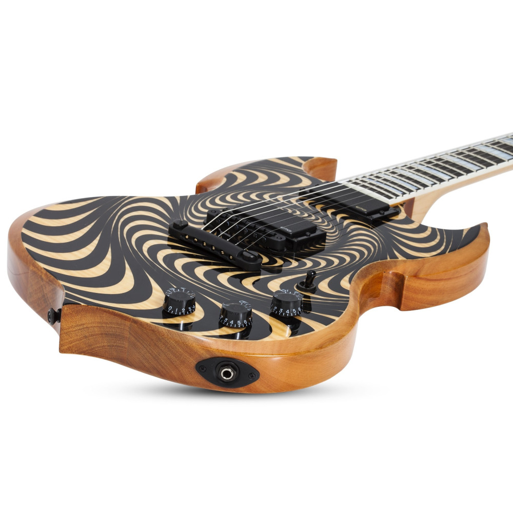Schecter Barbarian Psychic Bullseye Rawtop
