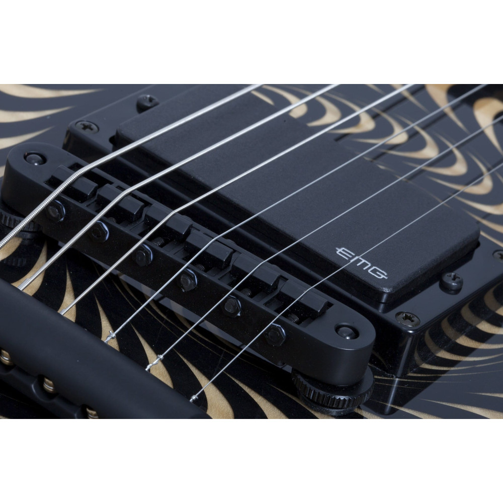 Schecter Barbarian Psychic Bullseye Rawtop