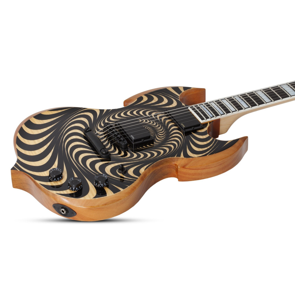 Schecter Barbarian Psychic Bullseye Rawtop