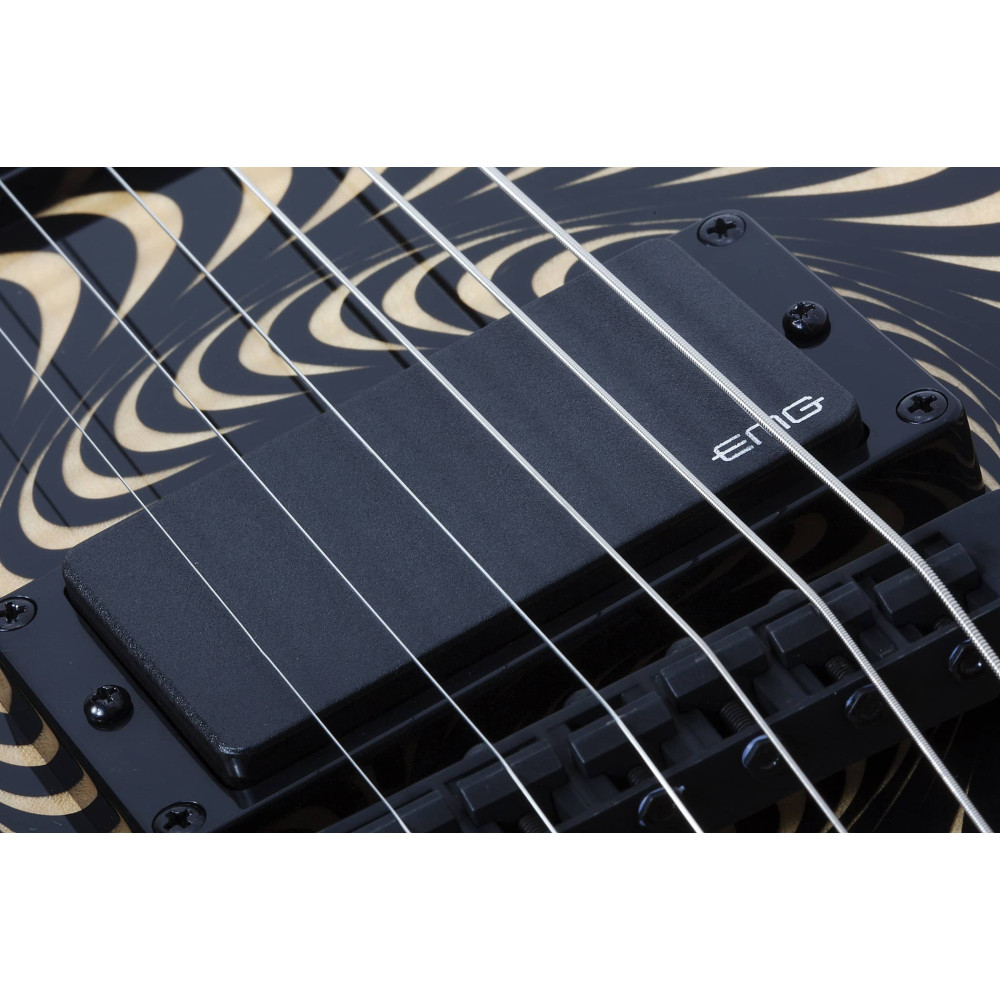 Schecter Barbarian Psychic Bullseye Rawtop LH Psychic Bullseye Rawtop