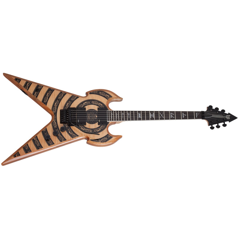 Schecter Warhammer FR Norse Dragon RawTop