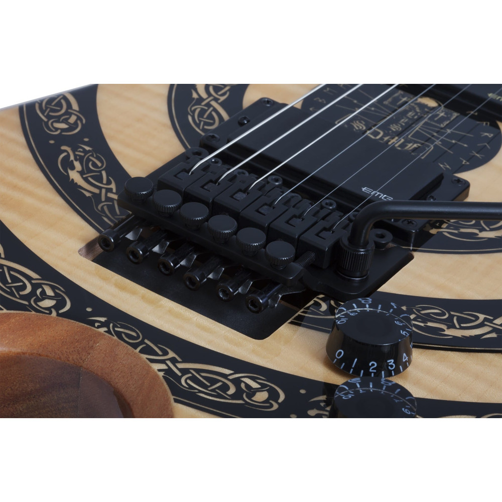 Schecter Warhammer FR Norse Dragon RawTop