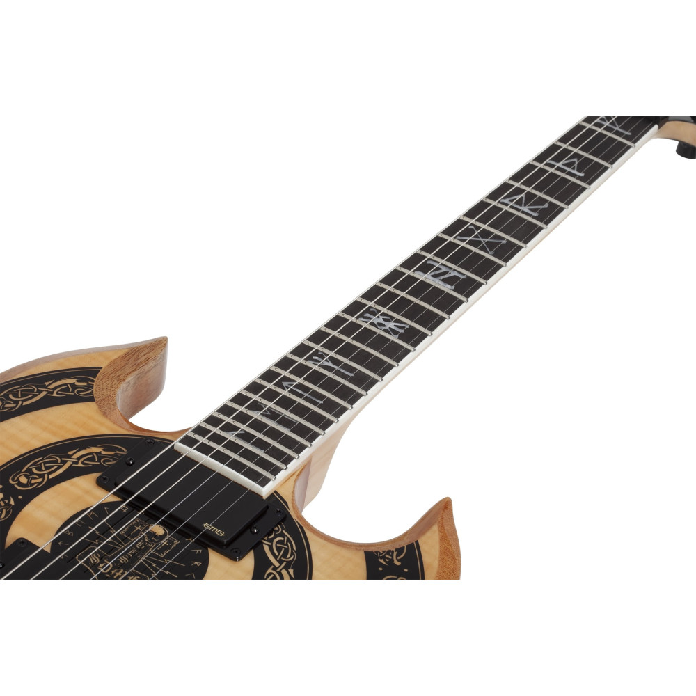 Schecter Warhammer FR Norse Dragon RawTop