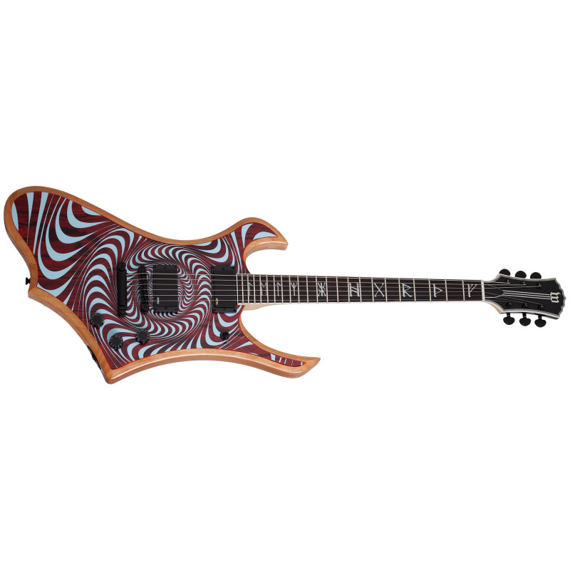 Schecter Goregehn Cocobolo Psychic Bullseye