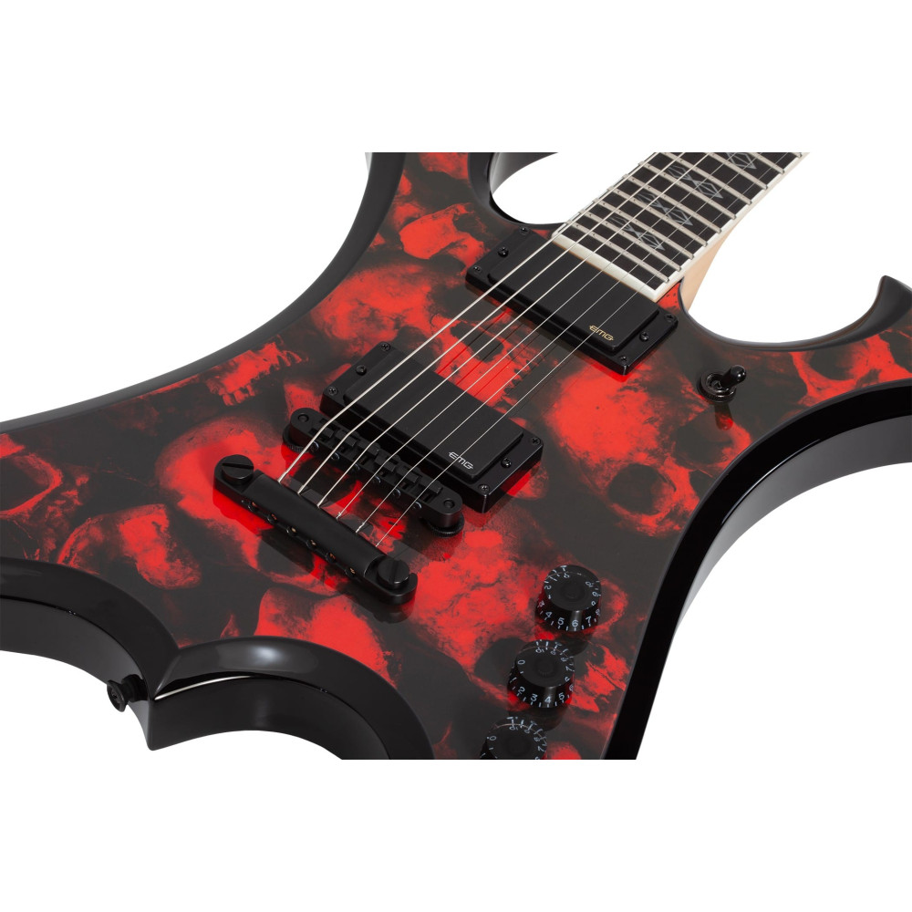 Schecter Berzerker Blood Skull