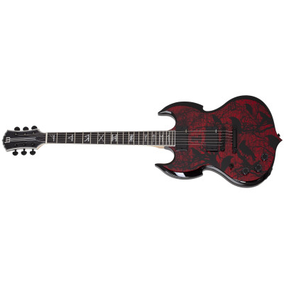 Schecter Barbarian LH Blood Raven