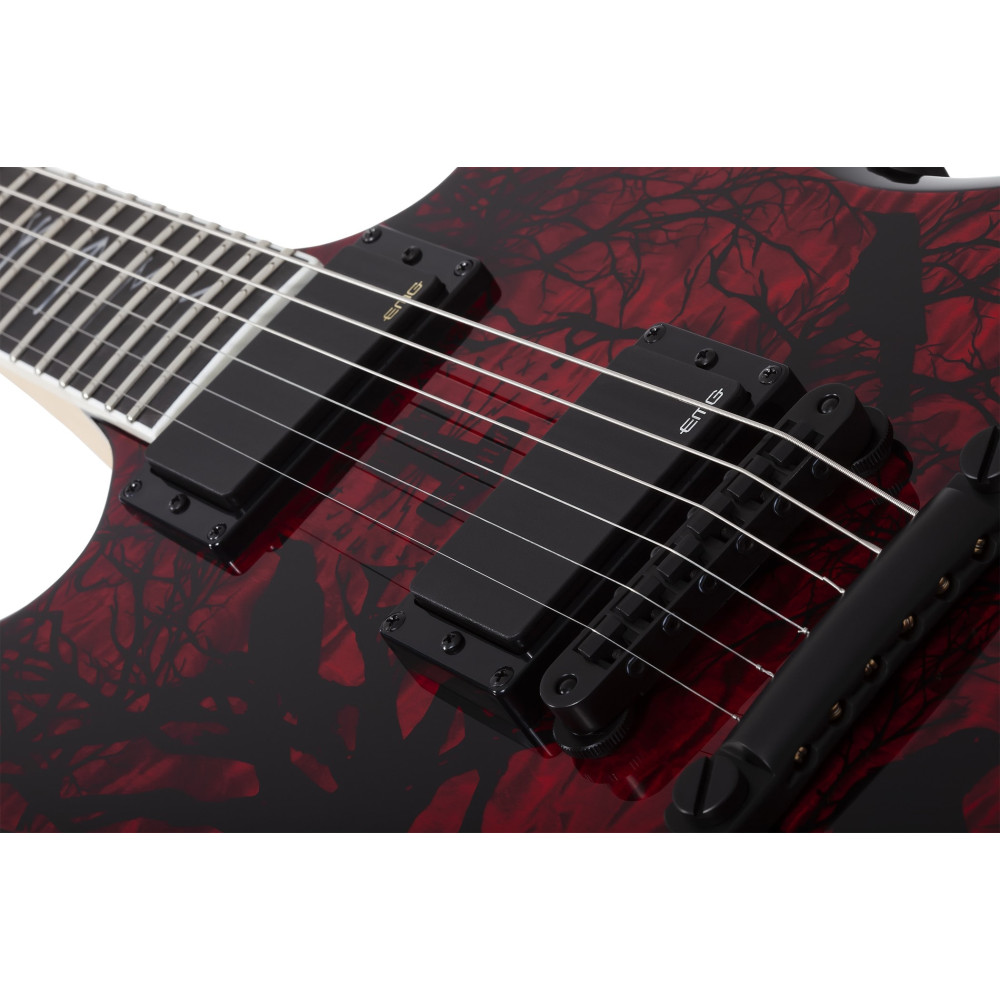 Schecter Barbarian LH Blood Raven