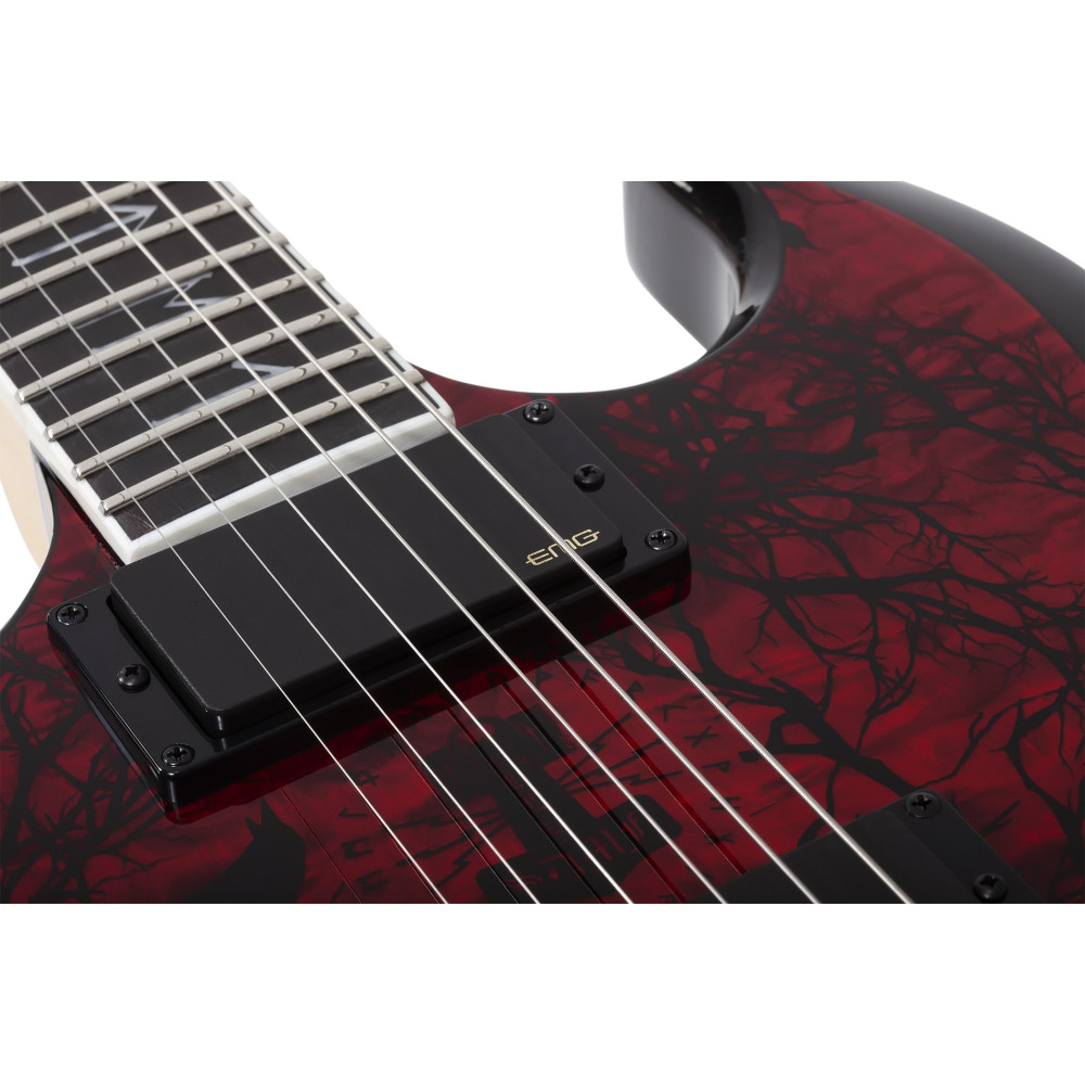 Schecter Barbarian LH Blood Raven