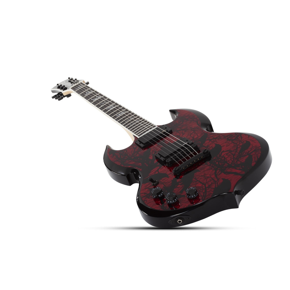 Schecter Barbarian LH Blood Raven