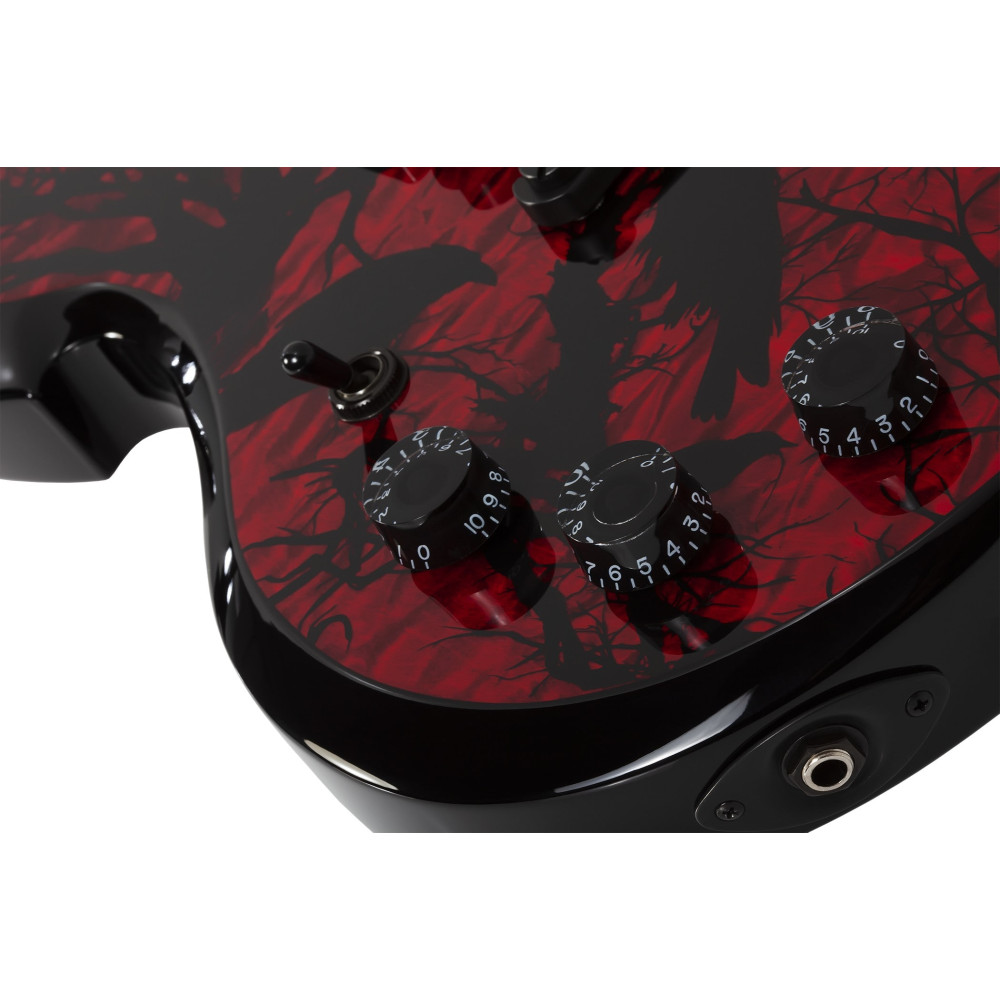Schecter Barbarian LH Blood Raven