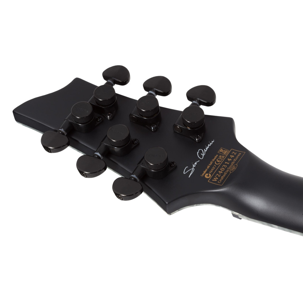 Schecter Sin Quirin E-1 Satin Black